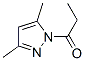 3,5-Dimethyl-1-(1-Oxopropyl)-1H-Pyrazole 结构式