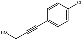 3-(4-氯苯基)-2-丙炔-1-醇 结构式