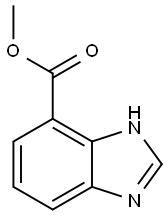 1H -苯并[D]咪唑- 4 -羧酸甲酯 结构式