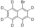 1-溴萘-D7 结构式