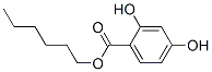 2,4-Dihydroxybenzoic acid hexyl ester 结构式