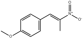 1-(4-甲氧基苯基)-2-硝基丙烯 结构式