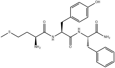 MET-TYR-PHE AMIDE 结构式