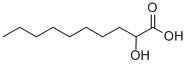 2-羟基癸酸 结构式
