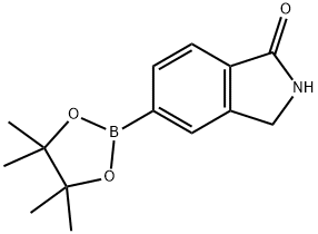 1-异吲哚酮-5-硼酸频哪醇酯 结构式