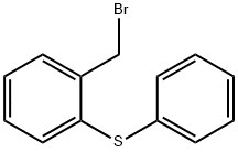 2-(苯硫基)溴苄 结构式