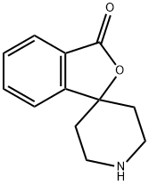 螺[异苯并呋喃-1(3H),4'-哌啶]-3-酮 结构式