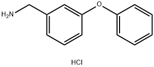 3-苯氧基苄胺盐酸盐 结构式