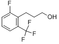 3-(2-FLUORO-6-TRIFLUOROMETHYL-PHENYL)-PROPAN-1-OL 结构式