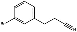 3-(3-溴苯基)丙腈 结构式