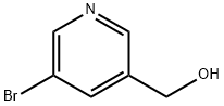 3-溴吡啶-5-甲醇 结构式