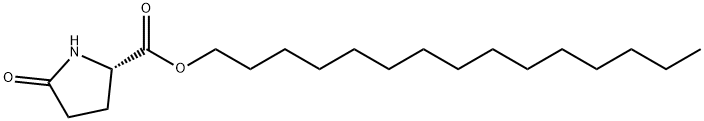 pentadecyl 5-oxo-L-prolinate 结构式