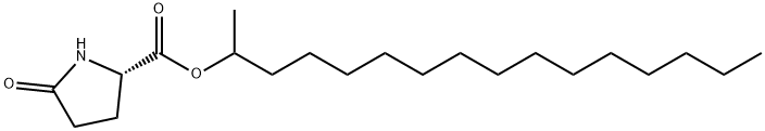 1-methylpentadecyl 5-oxo-L-prolinate 结构式