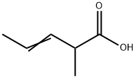 2-甲基-3-戊烯酸 结构式