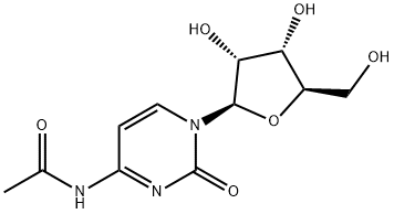 N4-乙酰基胞苷 结构式
