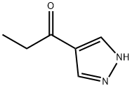 1-(1H-吡唑-4-基)丙-1-酮 结构式