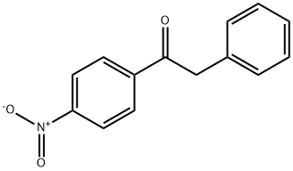 1-(4-硝基苯基)-2-苯乙-1-酮 结构式