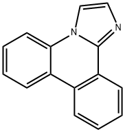 1H-咪唑并[1,2-F]菲啶 结构式