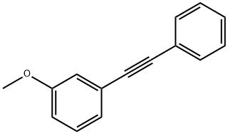 1-(2-(3-METHOXYPHENYL)ETHYNYL)BENZENE 结构式