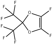 4,5-二氟-2,2-二(三氟甲基)-1,3-二氧杂环戊烯 结构式