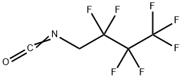 2,2,3,3,4,4,4-Heptafluorobutyl isocyanate 结构式