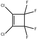 1,2-二氯四氟环丁-1-烯 结构式