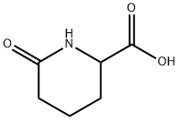 6-氧代哌啶-2-甲酸 结构式