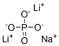 dilithium sodium phosphate  结构式