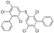 Phenyl(2,4,5-trichlorophenyl) sulfide 结构式
