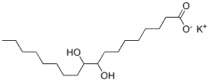 potassium 9,10-dihydroxystearate 结构式