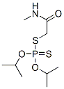 2-dipropan-2-yloxyphosphinothioylsulfanyl-N-methyl-acetamide 结构式