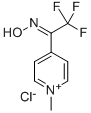 1-Methyl-4-(trifluoroacetyl)pyridinium chloride oxime 结构式