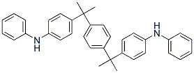 4,4'-[1,4-亚苯基-双(1-甲基亚乙基)]双(N-苯基)苯胺 结构式