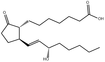 11脱氧前列腺素E1 结构式