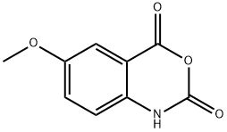 5-甲氧基靛红酸酐 结构式