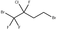 2-氯-1,4-二溴-1,1,2-三氟丁烷 结构式
