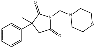 Morsuximide 结构式