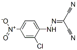 carbonyl cyanide-4-nitro-2-chlorophenylhydrazone 结构式