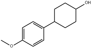 4-(4-METHOXY-PHENYL)-CYCLOHEXANOL 结构式