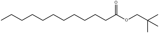 Dodecanoic acid, 2,2-diMethylpropyl ester 结构式