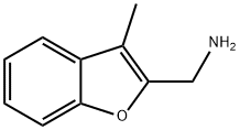 1-(3-methyl-1-benzofuran-2-yl)methanamine(SALTDATA: FREE) 结构式