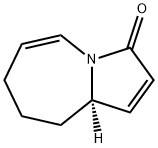 3H-Pyrrolo[1,2-a]azepin-3-one,7,8,9,9a-tetrahydro-,(9aR)-(9CI) 结构式