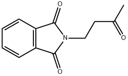 2 - (3 - 氧代丁基)异二氢吲哚-1,3 - 二酮 结构式