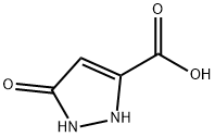 5-氧代-2,5-二氢-1H-吡唑-3-羧酸 结构式