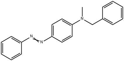 N-Methyl-N-benzylazobenzen-4-amine 结构式