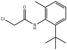 2-Chloro-N-(2-tert-butyl-6-methylphenyl)acetamide 结构式