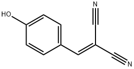 4-羟基苯亚甲基丙二腈 结构式