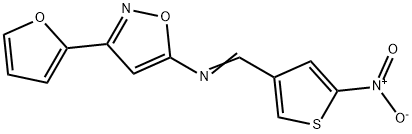 3-(2-Furanyl)-N-((5-nitro-3-thienyl)methylene)-5-isoxazolamine 结构式