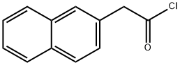 2-(2-萘基)乙酰氯 结构式