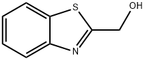 2-羟甲基苯并噻唑 结构式